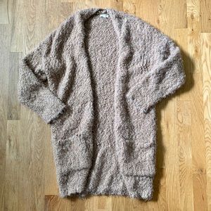 Debut Long Soft Fuzzy Cardigan